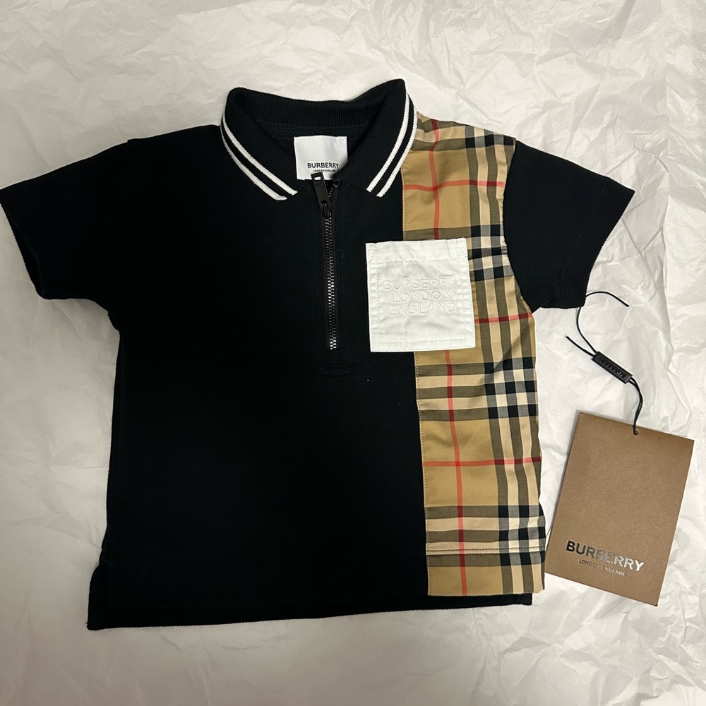 *SOLD* Kids Burberry Polo Shirt